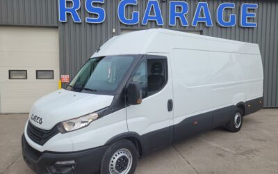 IVECO DAILY 35S16 V16 BVM6 FOURGON PACK BUSINESS 03 PLACES avec HABILLAGE BOIS