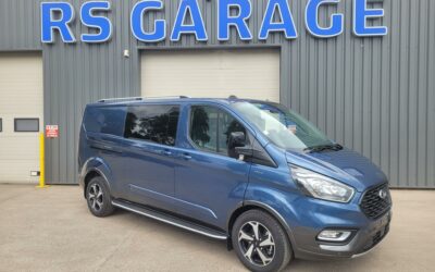 FORD TRANSIT CUSTOM 320L MULTI-USE L2 ACTIVE 2.0 TD 170 CV BVA6 DOUBLE CABINE 05 PLACES comme NEUF