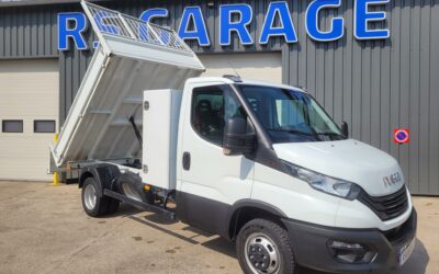 IVECO DAILY CCB 35C16 H3.0 PACK BUSINESS SIMPLE CABINE BENNE + COFFRE 03 PLACES ( cylindrée moteur 3 litres )