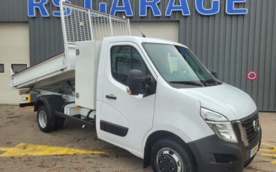 NISSAN INTERSTAR CHASSIS CABINE L3H1 RJ3500 PROPULSION 2.3 DCI 165 CV ACENTA SIMPLE CABINE BENNE + COFFRE 03 PLACES NEUF