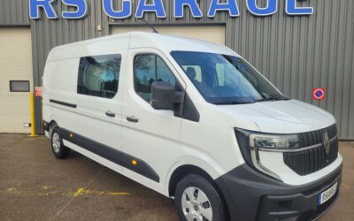 RENAULT MASTER IV 3T5 L3H2 FWD FOURGON 2.0 Blue DCI 170 EXTRA CABINE APPROFONDIE FIXE 07 PLACES NEUF