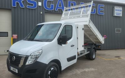 NISSAN INTERSTAR CCB L3 PROPULSION 3T5 ROUES JUMELÉES 2.3 DCI 145 N-CONNECTA SIMPLE CABINE BENNE + COFFRE 03 PLACES avec CROCHET D’ATTELAGE